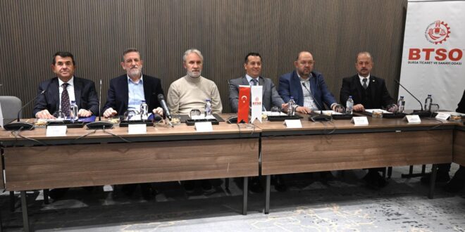 Gemlik TSO Heyeti Ortak Akıl Toplantısında