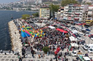 Gemlik'te Çocuklar 23 Nisan'ı Neşeyle Kutladı