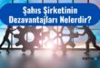 Şahıs Şirketi Nedir? Avantajları ve Dezavantajları Nelerdir?