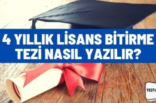 Tez Nasıl Yazılır?