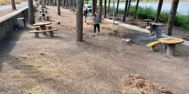 Kurtul Piknik Alanı'nda Kapsamlı Temizlik