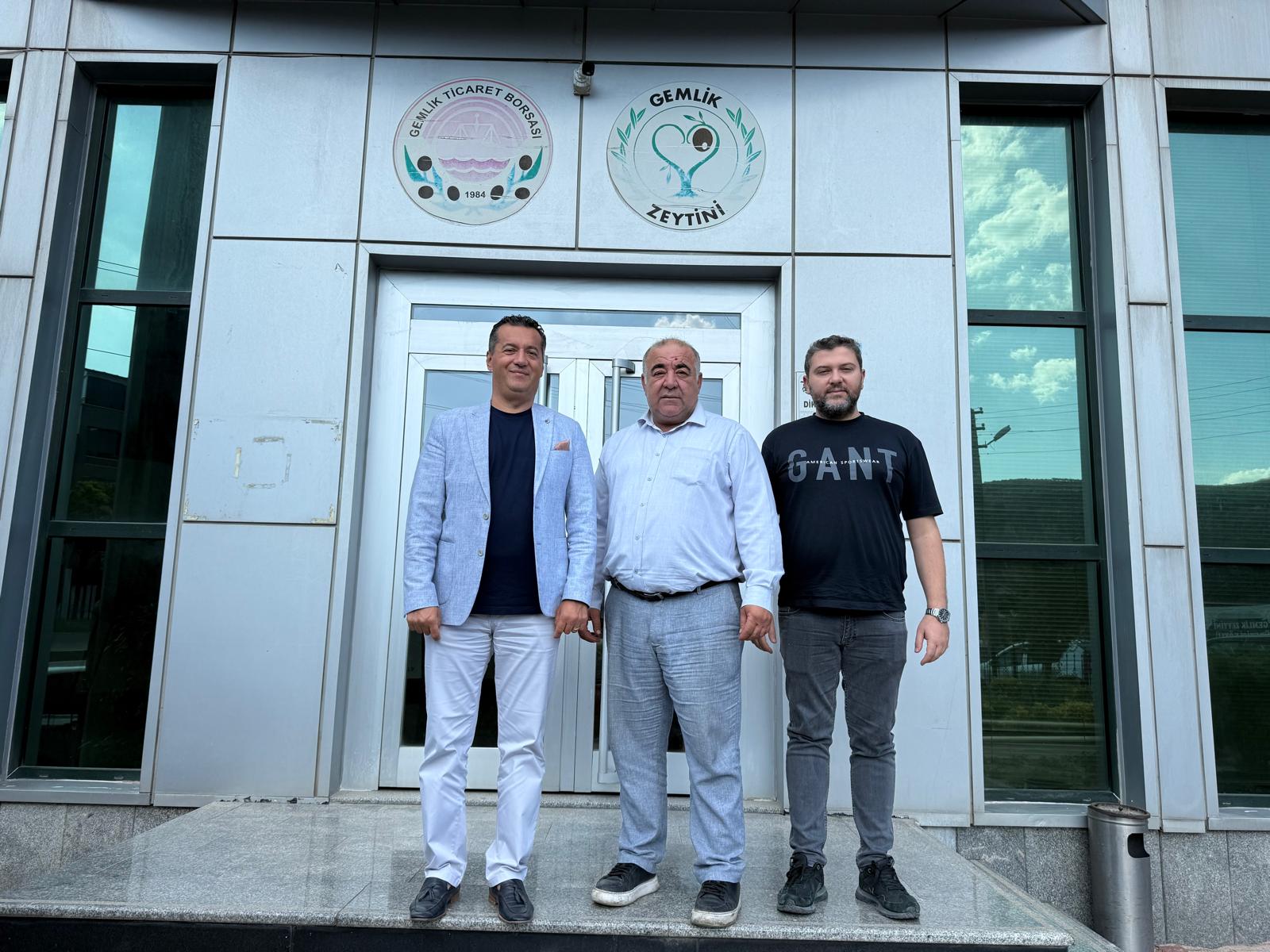 Gemlik TSO’dan Borsa’ya Teşekkür Ziyareti