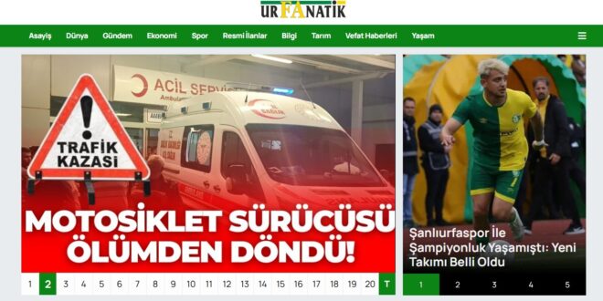 Urfa haberleri