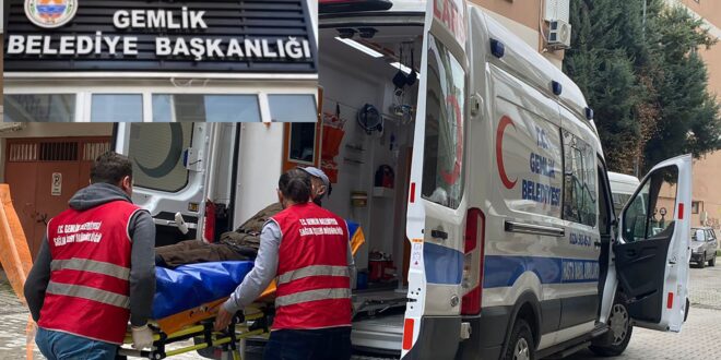 GEMLİK BELEDİYESİ EVDE SAĞLIK HİZMETLERİNİ DURDURDU