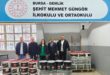 GEMLİK KENT KONSEYİNDEN GEMLİK'TE BİR OKULA DAHA BOYA DESTEĞİ