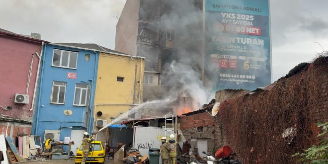 Gemlik’te Pide İmalathanesinde Yangın Paniği