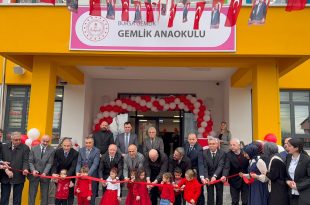 Gemlik Anaokulu Törenle Hizmete Açıldı