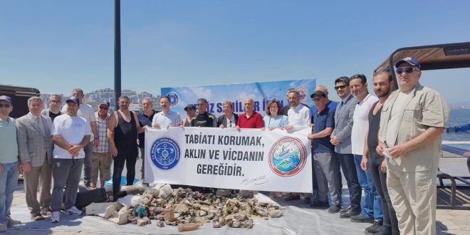 Gemlik’te Deniz Dibi Temizliği Etkinliği Düzenlendi