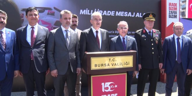 15 Temmuz'un hafızası UNESCO Meydanı'nda yaşatılıyor