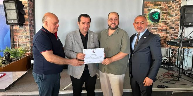 Volkan Arda, TEDB Gemlik Şube Başkanı Oldu